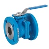 Ball valve Type: 7249 Steel/TFM 1600/FPM (FKM) Full bore Fire safe Handle PN40 Flange DN15